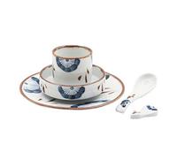ZXW Cutlery Set, One Person Eats Dishes And Dishes Single | A Set Of Delicate Dishes Set | Creative Household Dishes