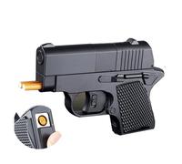 Zxwjddm 2-in-1 lighter with cigarette case, windproof tungsten lighters, large capacity cigarette case that can hold 10 fine cigarettes, moisture-proof, waterproof and pressure-proof