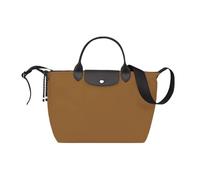 Zxwjddm Large Capacity Women's Tote Bag - Lightweight Durable Nylon Diaper Bag & Travel Purse with Multiple Pockets & Removable Crossbody Strap(Dark Brown,Extra Large)