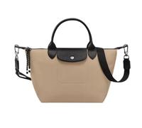 Zxwjddm Large Capacity Women's Tote Bag - Lightweight Durable Nylon Diaper Bag & Travel Purse with Multiple Pockets & Removable Crossbody Strap(Khaki,Large)