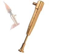 Zxwjddm Vintage Tribal Torch Kerosene Lighter, Large Brass Trench-Style Lighters, Refillable - Suitable for Collection and Decoration (Fuel not included)
