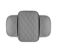 ZXWZZQ88 Car Armrest Pad for BMW 1 3 4 Series X3 X4 X5 X6 X7 F40 F44 G20 G26 G80 I4, Center Console Cover Cushion with 2 Storage Bags Driver Elbow Rest Mat, Car Accessories,Grey