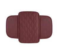 ZXWZZQ88 Car Armrest Pad for BMW X2 X2M F39 18i 18d 20i 20d 25d 25e M35i, Center Console Cover Cushion with 2 Storage Bags Driver Elbow Rest Mat, Car Accessories,Red