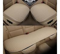 ZXWZZQ88 Car Seat Cushion Full Set for Opel Life Adam Karl Corsa Tigra Chevette Olympia 5seats, Front Rear Seat Covers Breathable Pad Non-Slip Mat, Car Accessories,Beige