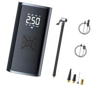 ZXWZZQ88 Tyre Inflator Air Compressor for BYD S6/Sea Lion 07, Electric Car Air Pump Shutoff with LED Light Digital Display Car Accessories,Black
