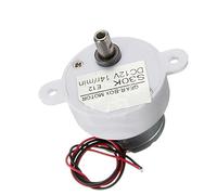 zxxin-Electric Motor S30K Reduction Motor,DC 12V 14RPM,2 Wires Gear Motor,Electric Brushless DC Motor,High Torque Geared Box for Electronic Toys Fan Sturdy and Durable