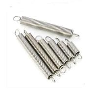 Zxxin-Spring Pins, With A Hook Extension Outer Dia 12mm Spring, 2pcs, 1.0 * 12* L L=110 To 200mm, Stainless Steel Tension Spring, Not rusty and durable (Length : 1x12x200)