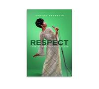 ZXXSCPCB Aretha Franklin Popular Singers Music Album Cover Canvas Poster Wall Art Decorative Painting Bedroom Painting Posters24x36inch(60x90cm) Unframe-style