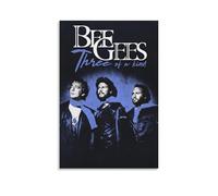 ZXXSCPCB Bee Gees Popular Singers Music Album Cover Canvas Poster Wall Art Decorative Painting Bedroom Painting Posters20x30inch(50x75cm) Unframe-style