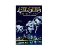 ZXXSCPCB Bee Gees Popular Singers Music Album Cover Canvas Poster Wall Art Decorative Painting Bedroom Painting Posters20x30inch(50x75cm) Unframe-style