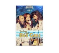 ZXXSCPCB Bee Gees Popular Singers Music Album Cover Canvas Poster Wall Art Decorative Painting Bedroom Painting Posters20x30inch(50x75cm) Unframe-style