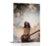 ZXXSCPCB Brian May Popular Singers Music Album Cover Canvas Poster Wall Art Decorative Painting Bedroom Painting Posters12x18inch(30x45cm) Frame-style