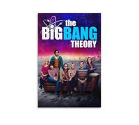 ZXXSCPCB The Big Bang Theory Classic Movies And TV Series Canvas Poster Wall Art Decorative Painting Bedroom Painting Posters12x18inch(30x45cm) Unframe-style