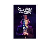 ZXXSCPCB Willy Wonka & The Chocolate Factory Classic Movies And TV Series Canvas Poster Wall Art Decorative Painting Bedroom Painting Posters08x12inch(20x30cm) Unframe-style