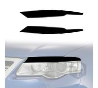 ZXYHBHD 2 Pieces Car Eyebrow Compatible with Volkswagen Passat b6 3c 2005-2010, Cover Sticker Trim Cover Sticker Car Exterior Headlight Eyebrow Eyelid