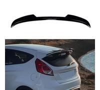 ZXYHBHD Compatible with Ford Fiesta ST-Line MK6 MK6.5 2008-2017 ABS Rear Trunk Spoiler Wing Lid,A Gloss Black