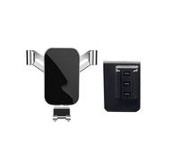 ZXYHBHD Compatible with MG ONE 2022-2024, 1:1 Custom Gravity Car Phone Mount Auto Clamping Anti-Shake Handsfree Holder,silver