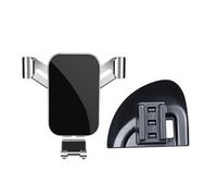 ZXYHBHD Compatible with Porsche Cayenne 2016-2017, 1:1 Custom Gravity Car Phone Mount Auto Clamping Anti-Shake Handsfree Holder,silver