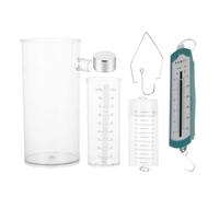 ZXYHLLGK Archimedes Principle Experiment Kit, Spring Dynamometer & Buoyancy Force Meter Set, Transparent Overflow Cup Combination Apparatus for Physics Mechanics Rule Verification