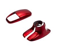 ZXYIWSDF Car Interior Sticker Compatible with Dodge for Challenger for Charger for Durango 2015 2016 2017 2018 2019-2023 3pcs Gear Shift Knob Cover Interior Trim(Red)