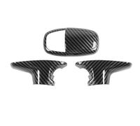 ZXYIWSDF Car Interior Sticker Compatible with Dodge for Durango 2018 2019 2020 2021 2022 2023 2024 2025 Black Gear Shift Knob Decora Cover Inner Accessory