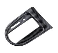 ZXYIWSDF Car Interior Sticker Compatible with Mustang 2016-2022 LHD at Gear Shift Panel Protective Trim Interior Center Gear Shift Frame Cover Panel
