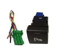 ZXYIWSDF Handbrake Button Switch Compatible With For Avalon For RAV4 2019 2020 Radar Parking Sensor Button Illuminate Light P-Radar Control Switch Car Accessories