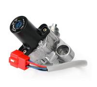 ZXYIWSDF Ignition Key Switch Compatible With For Dragstar 125 2000 2001 2002 2003 2004 Ignition Switch Helmet Hanger Side Cover Lock Set