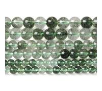 ZXYMLZI 32pcs 12mm Green Ghost Crystal Ghost Beads for Jewelry Making DIY Bracelet Necklace Accessories 15 Inch Power Stone Beads