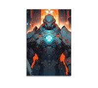 ZXYYHBG Cybernetic Warriors Poster Poster Decorative Painting Canvas Wall Posters And Art Picture Print Modern Family Bedroom Decor Posters 20x30inch(50x75cm)