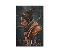 ZXYYHBG Sekiro Shadows Die Twice Game Poster1 Poster Decorative Painting Canvas Wall Posters And Art Picture Print Modern Family Bedroom Decor Posters 12x18inch(30x45cm)