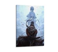 ZXYYHBG Sekiro Shadows Die Twice Video Game Decorative Poster Poster Decorative Painting Canvas Wall Posters And Art Picture Print Modern Family Bedroom Decor Posters 24x36inch(60x90cm)