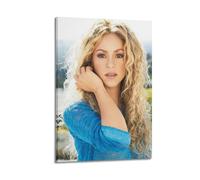 ZXYYHBG Shakira Singer Poster Poster Decorative Painting Canvas Wall Posters And Art Picture Print Modern Family Bedroom Decor Posters 16x24inch(40x60cm)