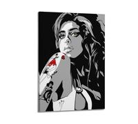 ZXYYHBG Singer Amy Winehouse Art Poster Poster Decorative Painting Canvas Wall Posters And Art Picture Print Modern Family Bedroom Decor Posters 24x36inch(60x90cm)