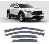 ZXYzanxy Wind Deflectors for Mazda CX-30 2020+ Door Rain Deflectors Car Accessories Car Wind Deflectors Wind Rain Sun Deflectors