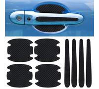 ZXZFDC 8 pcs Car Door Handle Scratch Protector for Jaguar XE 2014-2018, Car Door Handle Anti-Scratchr Paint Protection Film, Auto Door Cup Protective Sticker