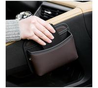 ZXZFDC Car Seat Side Pocket Organizer for BMW X1 E84 2009-2015, Leather Car Seat Gap Organiser, Multifunctional Car Console Mini Storage Bag for Mobile Phones, Keys,A-COFFEE