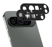 ZXZone for Google Pixel 10 Pro XL Camera Lens Protector, Strong Adhesion Aluminum alloy & Sapphire Glass material [Drop Protection] 9H Tempered Glass Camera Cover screen Metal Ring Case Friendly