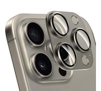 ZXZone for iPhone 16 Pro/iPhone 16 Pro Max Camera Lens Protector, Strong Adhesion Aluminum alloy & Sapphire Glass material [Drop Protection] 9H Tempered Glass Camera Cover screen Metal Ring Case