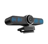 ZXZZAS 4K 8MP EPTZ Webcam With Auto-Framing USB PC Webcam With Microphones And Speaker 5X Digital Zoom EPTZ Web Cam 120° FOV For Conferencing(HD1080P Mic Speaker)