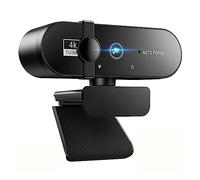ZXZZAS 4K Webcam 1080P Mini Camera 2K Full HD Webcam With Microphone Autofocus Web Camera For PC Computer Laptop Online Camera For Conferencing(4K)