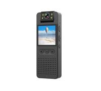 ZXZZAS Body Camera, 1080p Portable Camera With Wireless Hotspot Motion Camera, High-definition Infrared Night Vision Law Enforcement Recorder(Single camera)