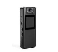 ZXZZAS Body Camera, A22 Portable Mini Body Mounted Camera 1080P HD 4pcs IR Night Vision Light With Back Clip Motion Detection Camcorder(With 256GB TF Card)