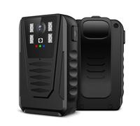 ZXZZAS Body Camera, Mini Body Camera 1080P HD IP65 Body Mounted Camera Small Portable Waterproof Night Vision Security Pocket Police Body Cam(4K＋WIFI＋GPS)