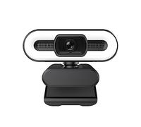 ZXZZAS Full HD 1080P 2K 4K Webcam Auto Focus Fill Light Web Camera With Microphone Live Broadcast USB Computer PC Web Cam For Conferencing(1080P AutoFocus)
