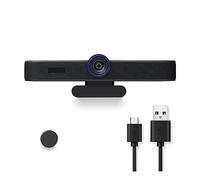 ZXZZAS HD1080P 60FPS PC Webcam All In One With Microphones And Speaker 108° Wide Angle Webcam For Conferencing, Live Streaming, Recording For Conferencing