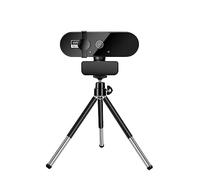 ZXZZAS Webcam 4K 1080P Mini Camera 2K Full HD Webcam With Microphone 15-30fps USB Web Cam For PC Laptop Video Shooting Camera For Conferencing(1080P With Tripod)