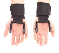 ZYAGH 1/2Pcs Dumbbell Wrist Guard Non-Slip Weight Lifting Hooks Of Deadlift Chin And Fitness Hook Training Pull-Up(2pcs)