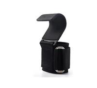 ZYAGH 2/1PC Weight Lifting Hook Grips With Wrist Wraps Gym Hand-Bar Strap Fitness Pull-Ups Power Lift Gloves(Black-1pc)