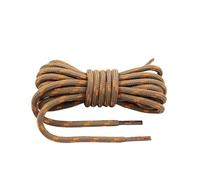 ZYAGH 2 pair Outdoor Hiking Shoelaces Round Shoe laces High density weaving Fine Texture boots Shoelace Unisex(Light brown golden,160cm)